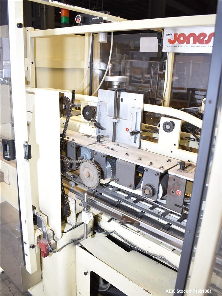 Used Jones CMV5 Semi Automatic Continuous Motion Vertical Tuck Cartoner
