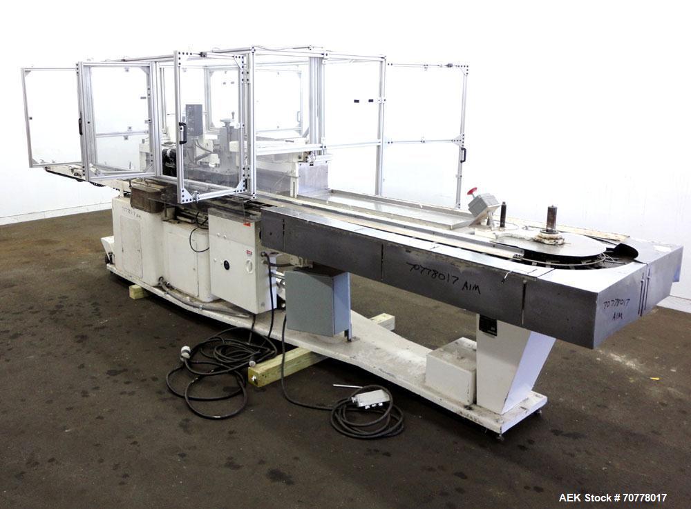 Used Jones Model CMV5 Semi-Automatic Tuck Vertical Cartoner