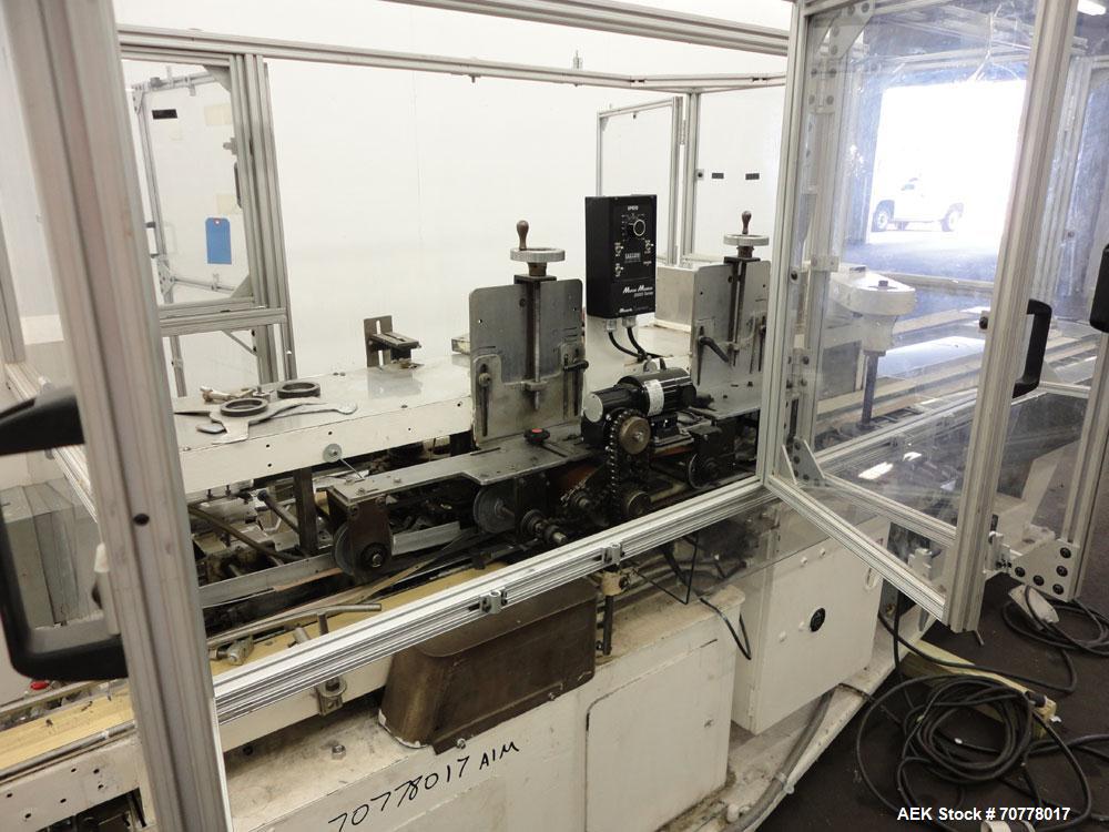 Used Jones Model CMV5 Semi-Automatic Tuck Vertical Cartoner