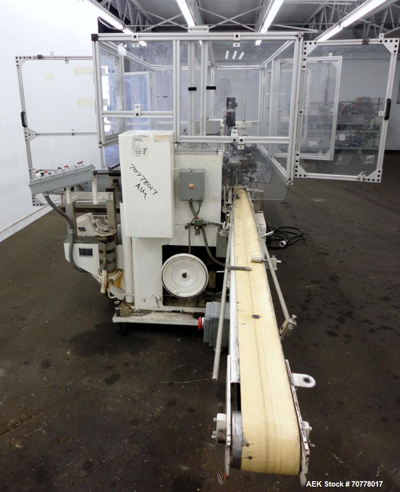 Used Jones Model CMV5 Semi-Automatic Tuck Vertical Cartoner
