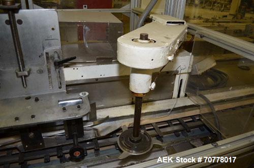 Used Jones Model CMV5 Semi-Automatic Tuck Vertical Cartoner