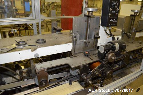 Used Jones Model CMV5 Semi-Automatic Tuck Vertical Cartoner