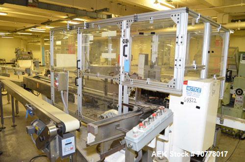 Used Jones Model CMV5 Semi-Automatic Tuck Vertical Cartoner