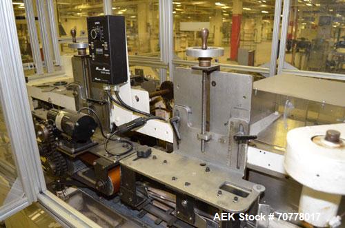 Used Jones Model CMV5 Semi-Automatic Tuck Vertical Cartoner