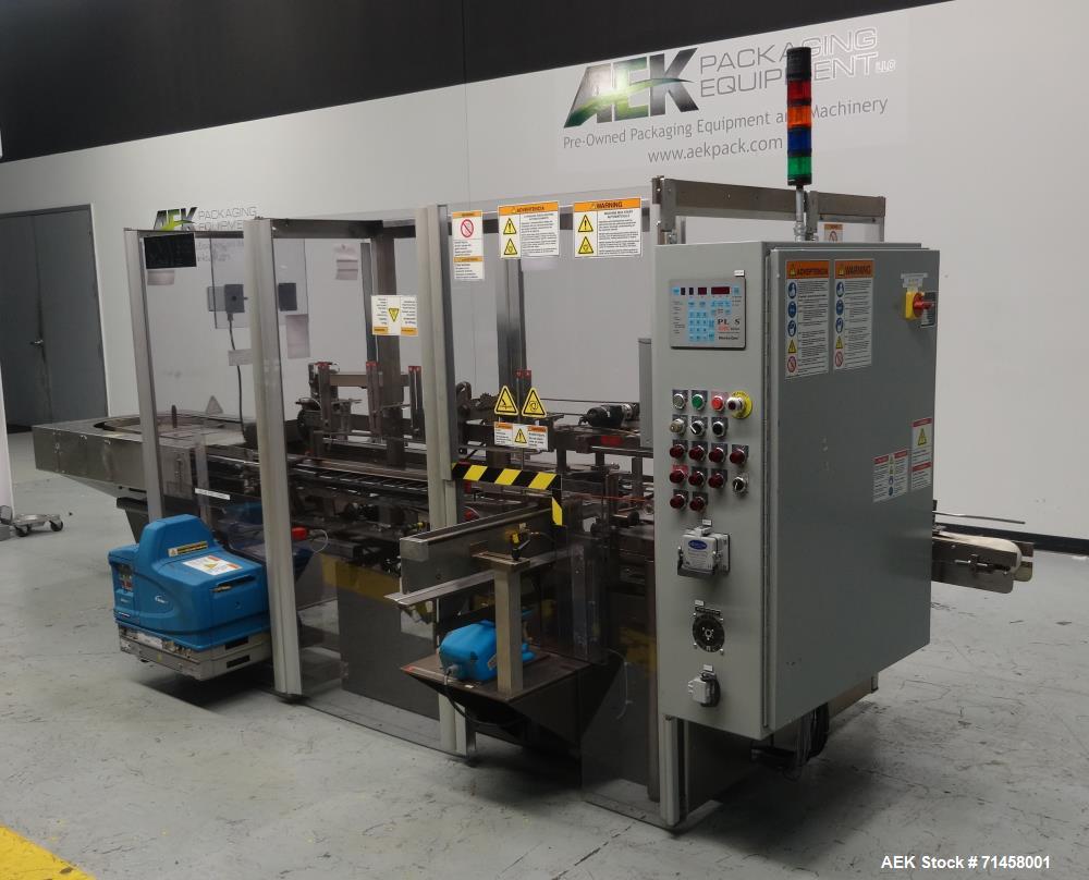 Used Jones Model CMV5 Semi Automatic Continuous Motion Vertical Hot Melt Glue C