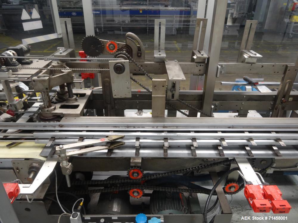 Used Jones Model CMV5 Semi Automatic Continuous Motion Vertical Hot Melt Glue C