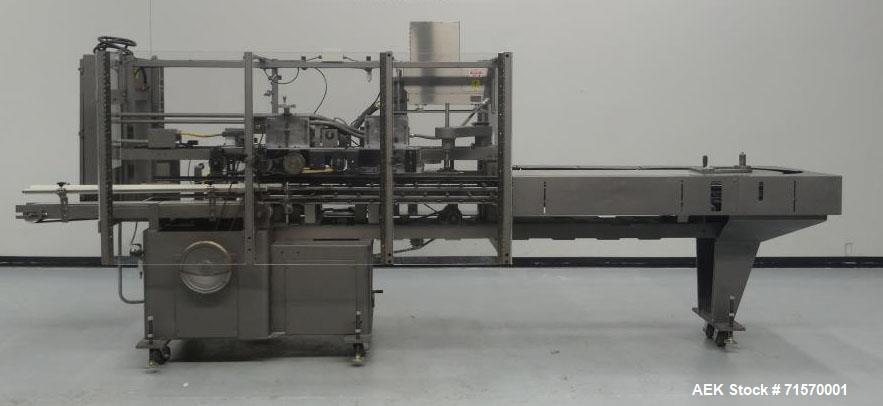 Used Jones Model CMV5 Semi-Automatic Continuous Motion Vertical Load Cartoner
