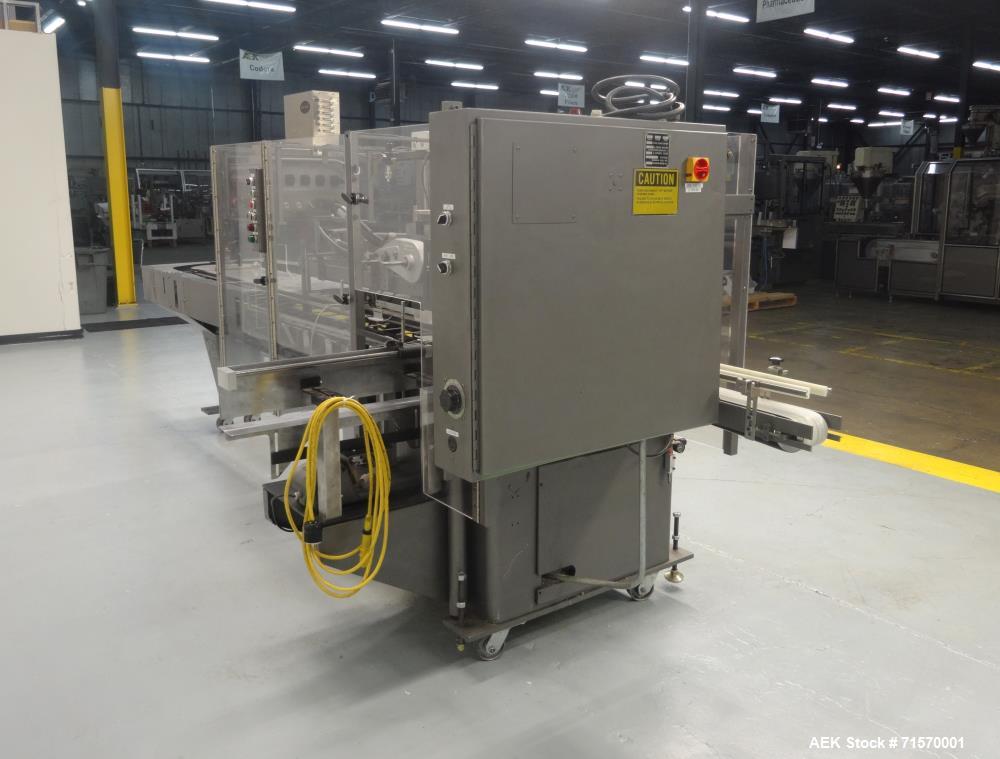 Used Jones Model CMV5 Semi-Automatic Continuous Motion Vertical Load Cartoner