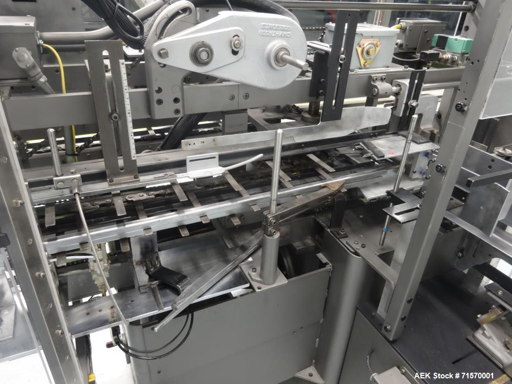 Used Jones Model CMV5 Semi-Automatic Continuous Motion Vertical Load Cartoner