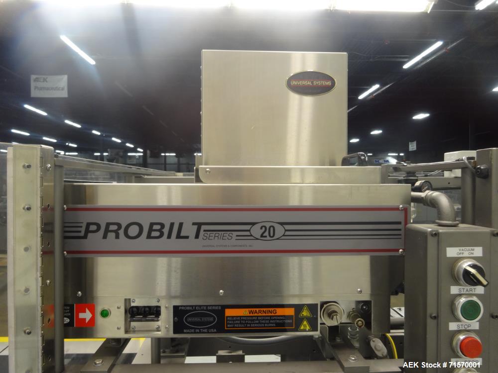 Used Jones Model CMV5 Semi-Automatic Continuous Motion Vertical Load Cartoner