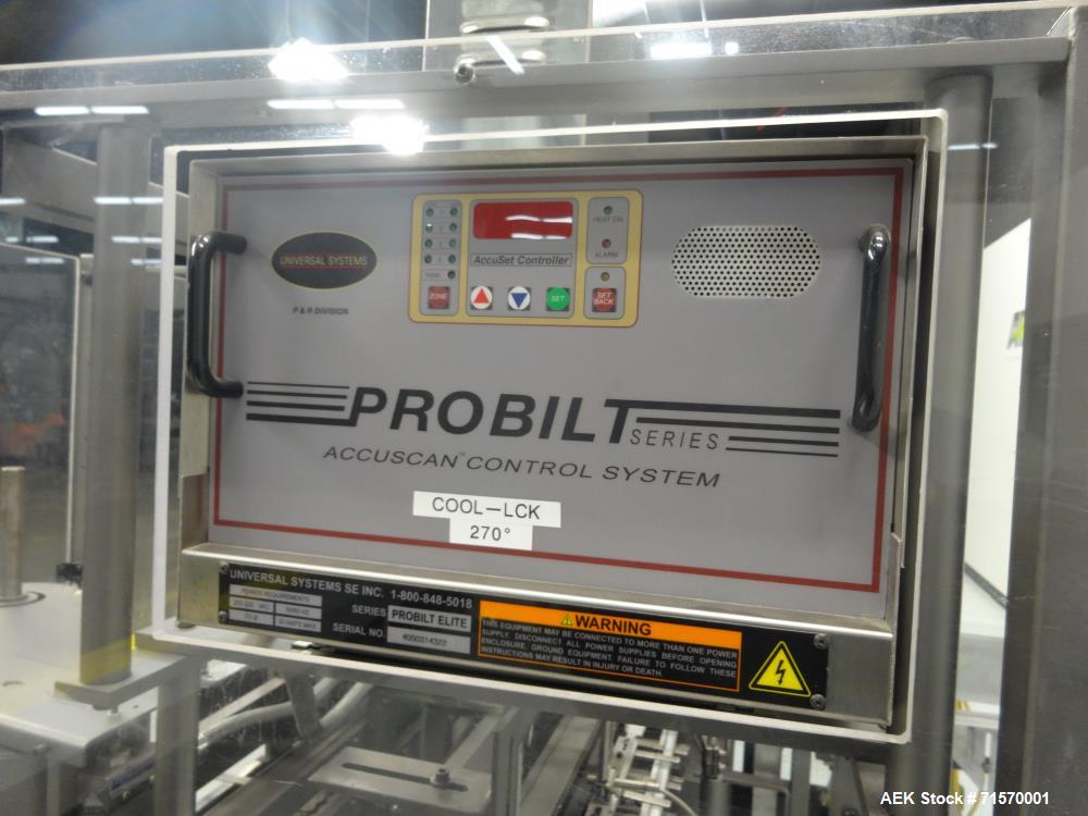 Used Jones Model CMV5 Semi-Automatic Continuous Motion Vertical Load Cartoner