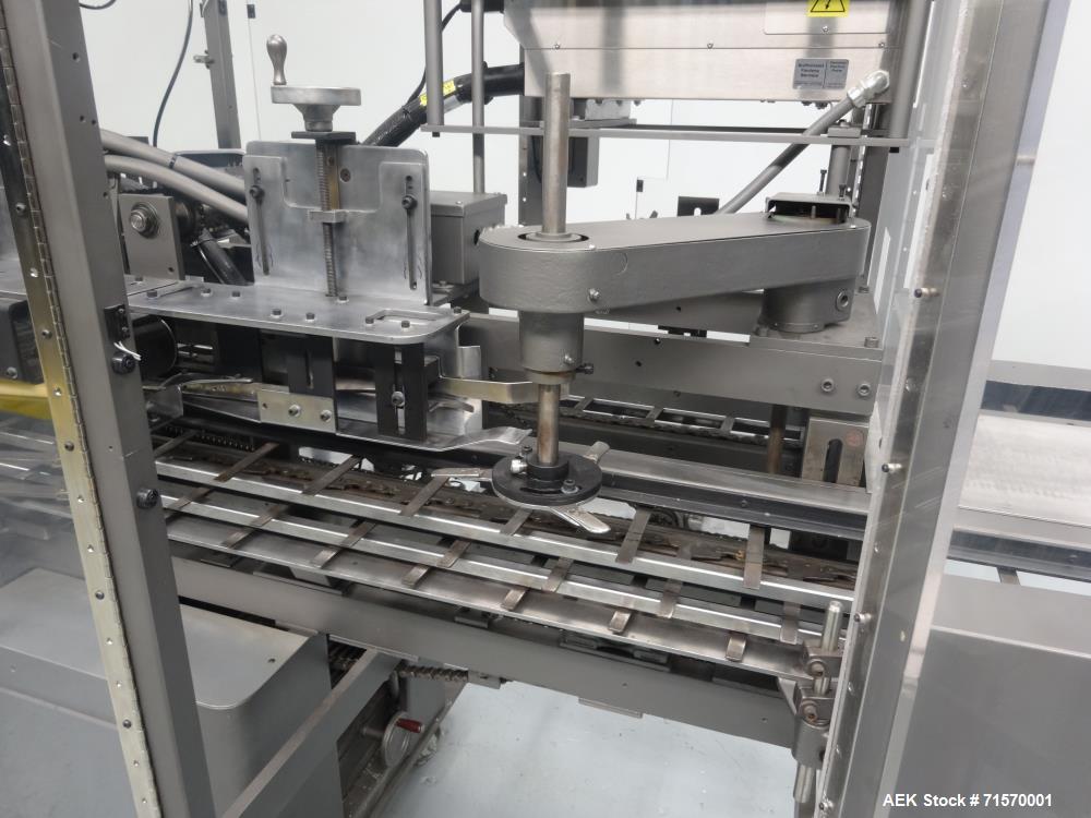 Used Jones Model CMV5 Semi-Automatic Continuous Motion Vertical Load Cartoner