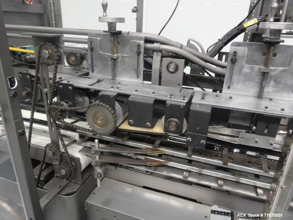 Used Jones Model CMV5 Semi-Automatic Continuous Motion Vertical Load Cartoner