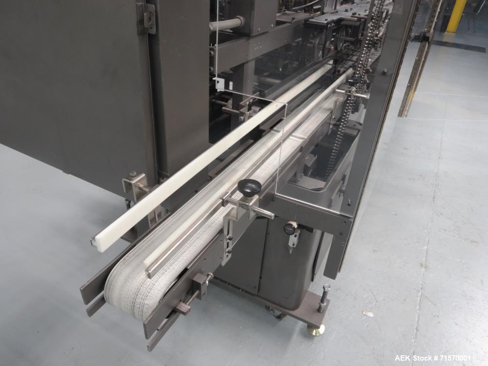 Used Jones Model CMV5 Semi-Automatic Continuous Motion Vertical Load Cartoner