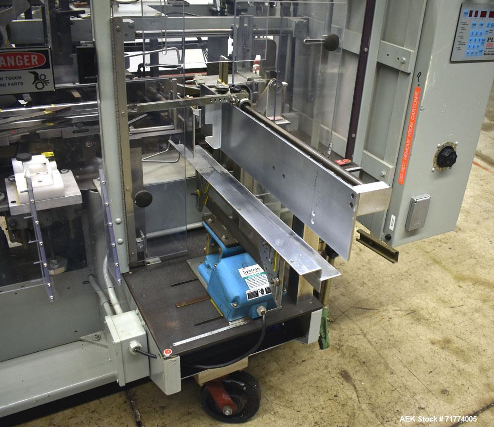 Used Jones Model CMV5 Semi Automatic Continuous Motion Vertical Tuck Cartoner