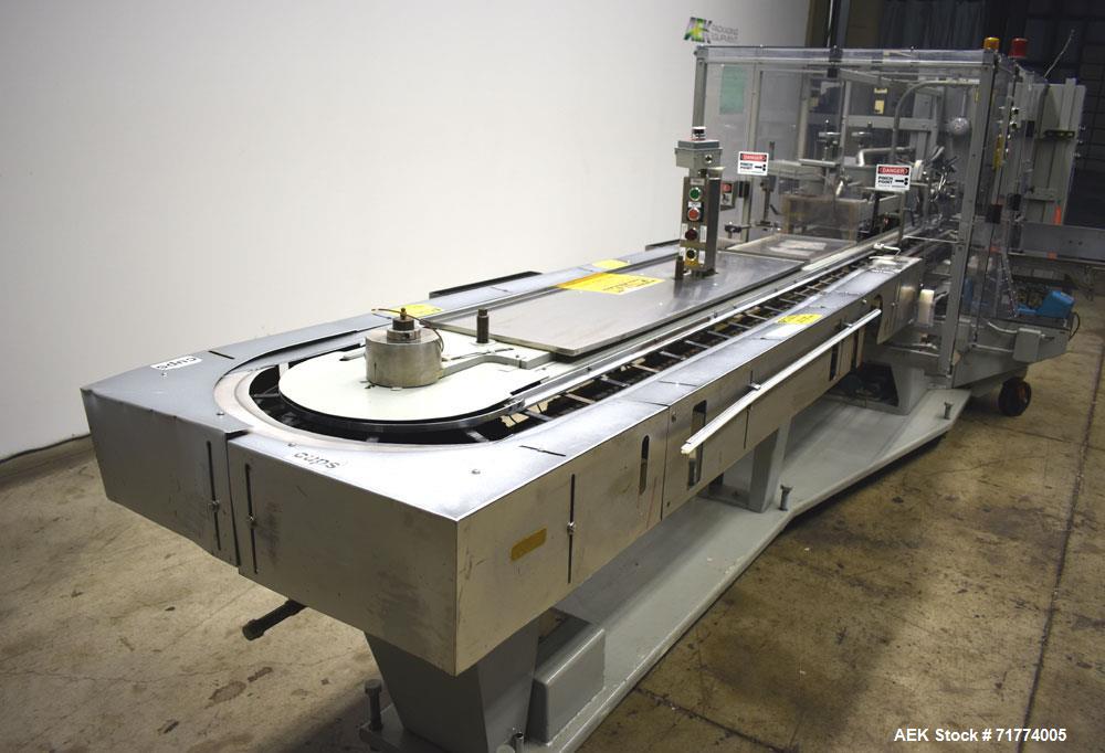 Used Jones Model CMV5 Semi Automatic Continuous Motion Vertical Tuck Cartoner