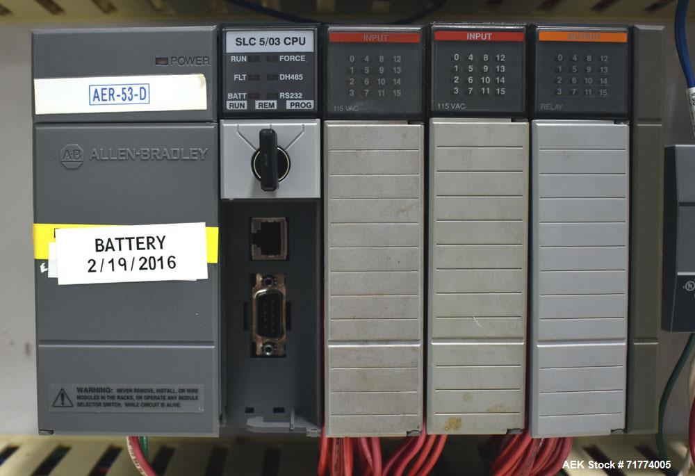 Used Jones Model CMV5 Semi Automatic Continuous Motion Vertical Tuck Cartoner