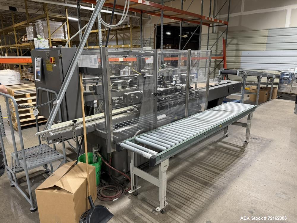 Used Jones CMV5 Semi-Automatic Continuous Motion Vertical Tuck Cartoner – Pharmaceutical Cartoning System