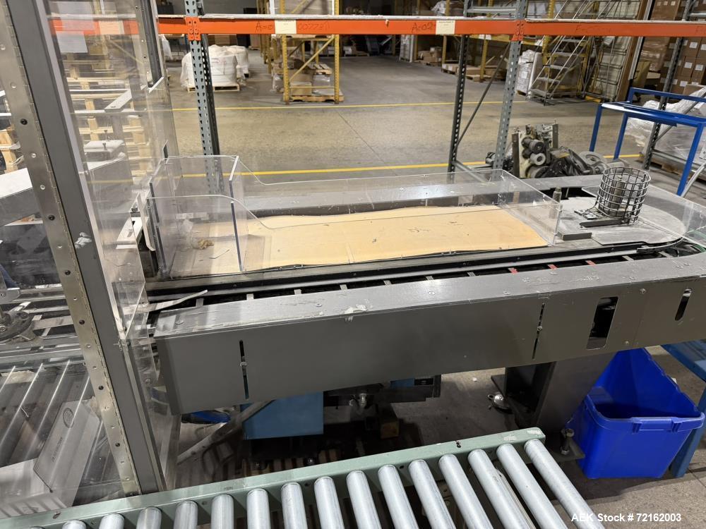 Used Jones CMV5 Semi-Automatic Continuous Motion Vertical Tuck Cartoner – Pharmaceutical Cartoning System