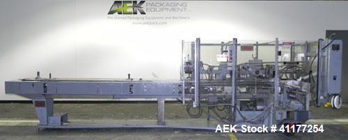 Used Jones CMV8 semi automatic vertical cartoner, Model CMV8