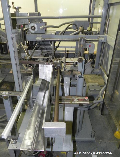 Used Jones CMV8 semi automatic vertical cartoner, Model CMV8