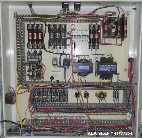 Used Jones CMV8 semi automatic vertical cartoner, Model CMV8