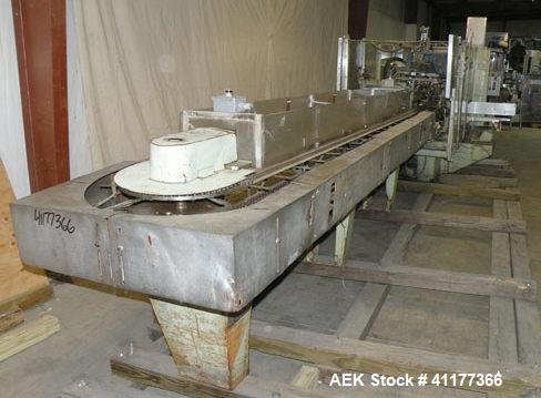 Used Jones CMV8 Continuous Motion Vertical Cartoner.