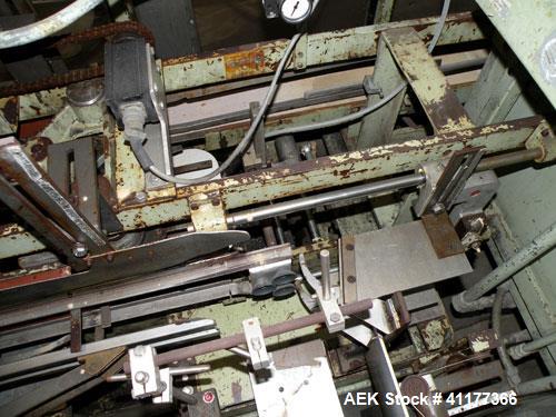 Used Jones CMV8 Continuous Motion Vertical Cartoner.