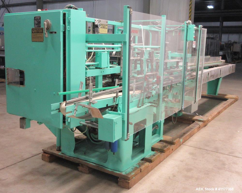 Used Jones CMV 8 Continuous Motion Vertical Cartoner.