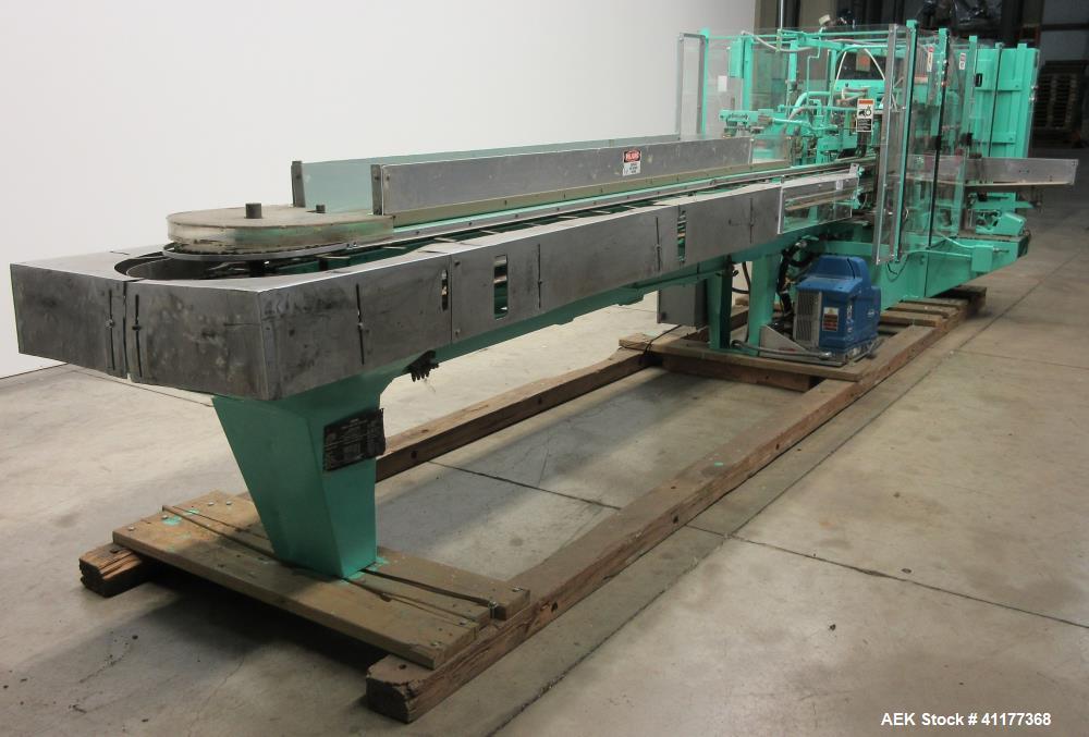 Used Jones CMV 8 Continuous Motion Vertical Cartoner.