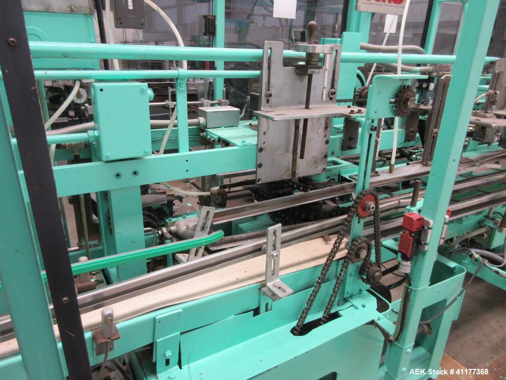 Used Jones CMV 8 Continuous Motion Vertical Cartoner.