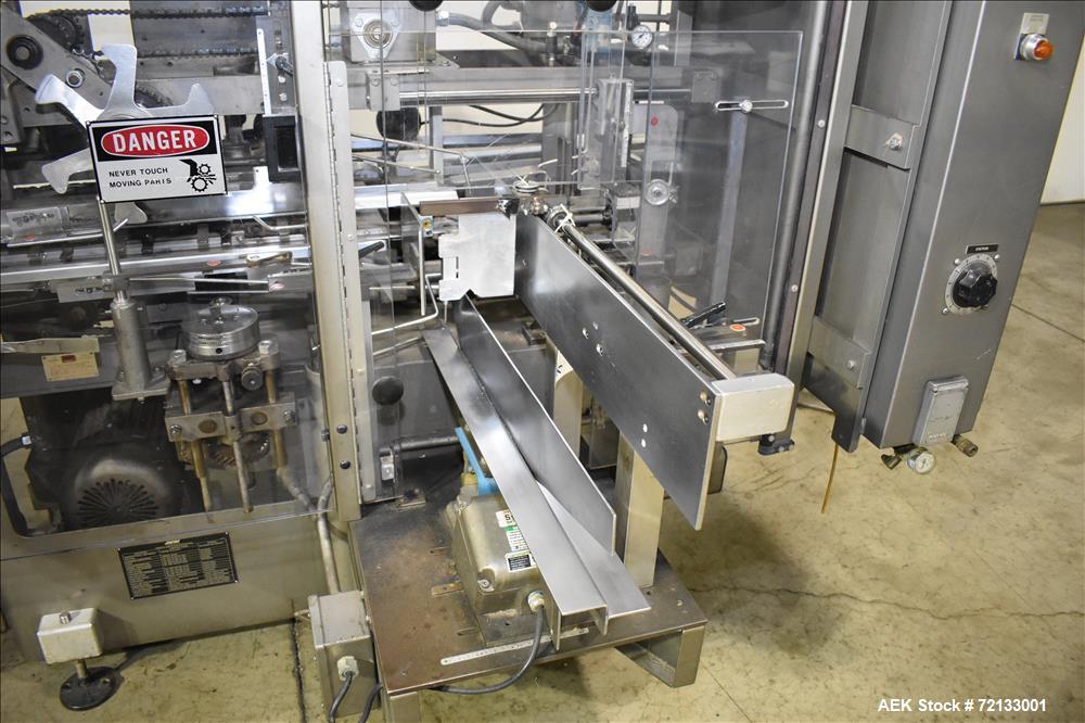 Used Jones Model CMV-5 Semi- Automatic Vertical Tuck Cartoner