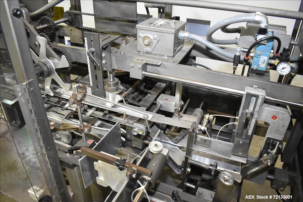 Used Jones Model CMV-5 Semi- Automatic Vertical Tuck Cartoner