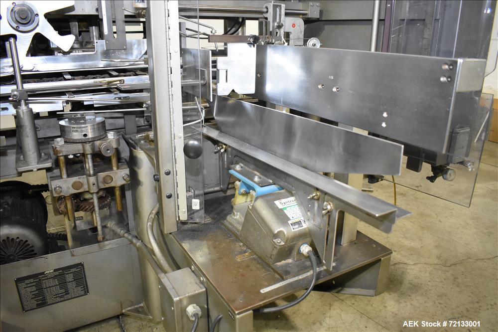 Used Jones Model CMV-5 Semi- Automatic Vertical Tuck Cartoner