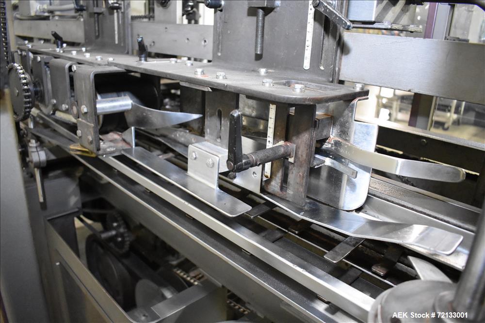 Used Jones Model CMV-5 Semi- Automatic Vertical Tuck Cartoner
