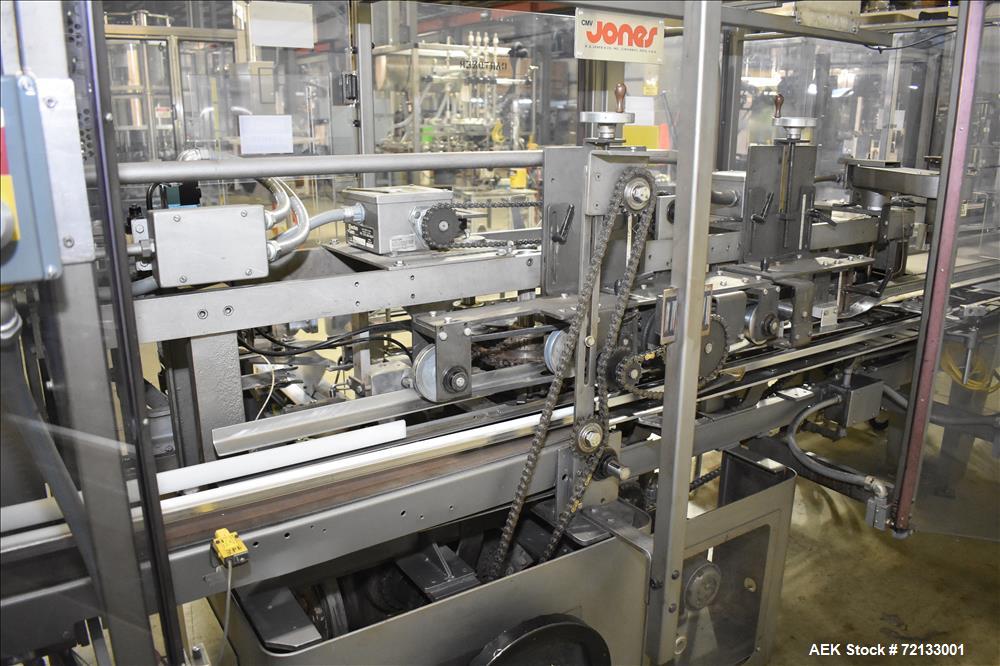 Used Jones Model CMV-5 Semi- Automatic Vertical Tuck Cartoner