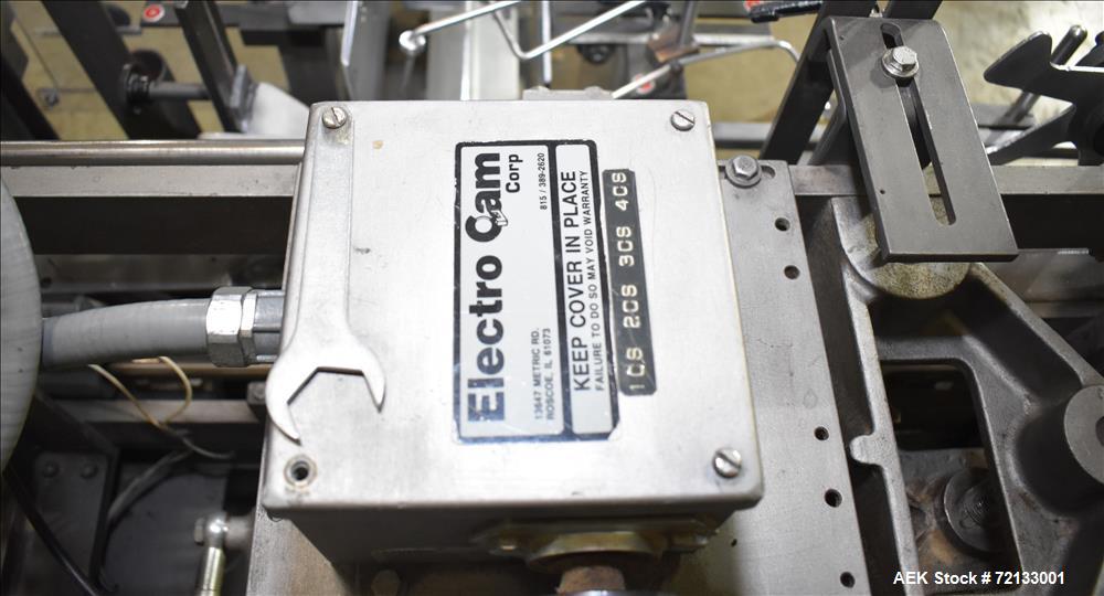Used Jones Model CMV-5 Semi- Automatic Vertical Tuck Cartoner