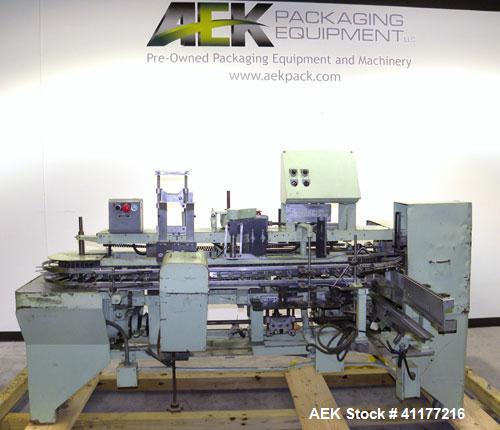 Used Jones IMV Intermittent Motion Vertical Tuck Cartoner, Model IMV 5
