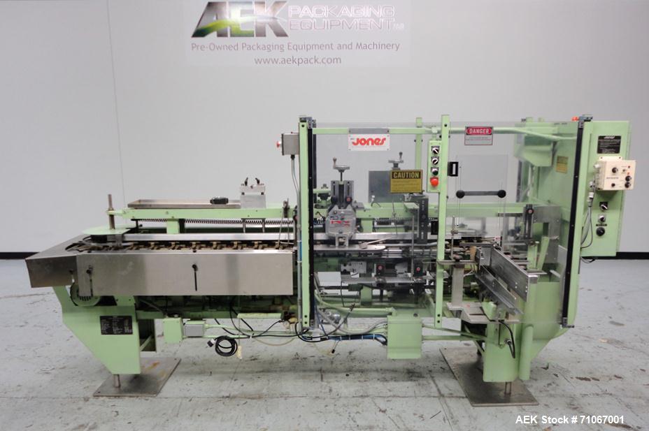 Used Jones Model IMV5 Intermittent Motion Vertical Tuck Cartoner