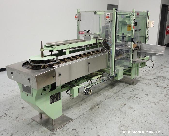 Used Jones Model IMV5 Intermittent Motion Vertical Tuck Cartoner
