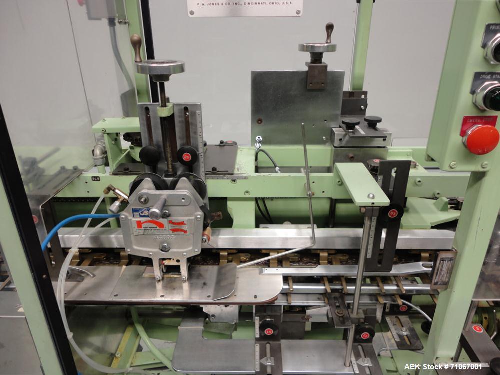 Used Jones Model IMV5 Intermittent Motion Vertical Tuck Cartoner