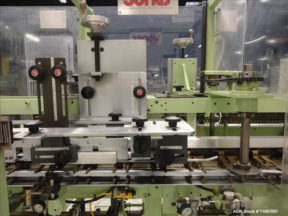 Used Jones Model IMV5 Intermittent Motion Vertical Tuck Cartoner