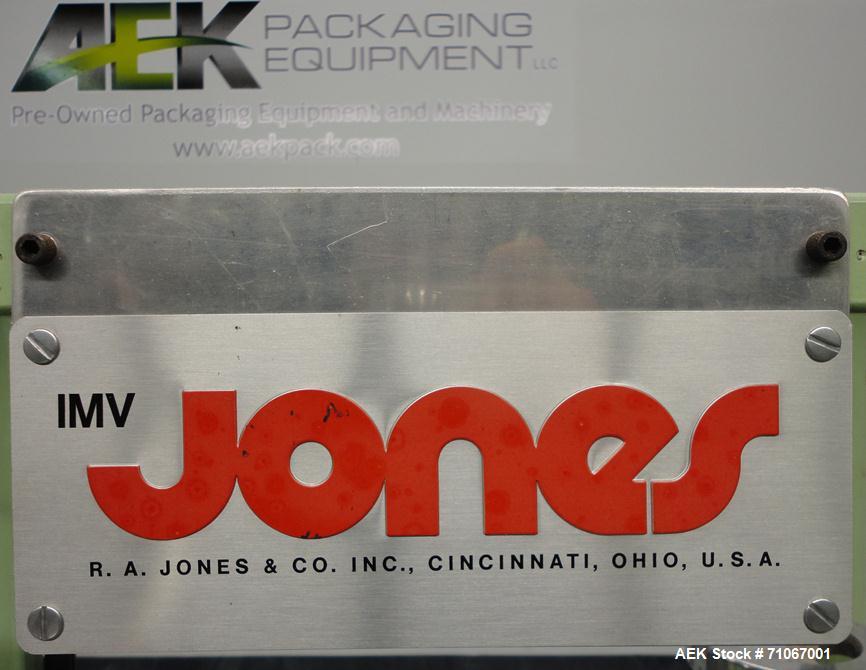 Used Jones Model IMV5 Intermittent Motion Vertical Tuck Cartoner
