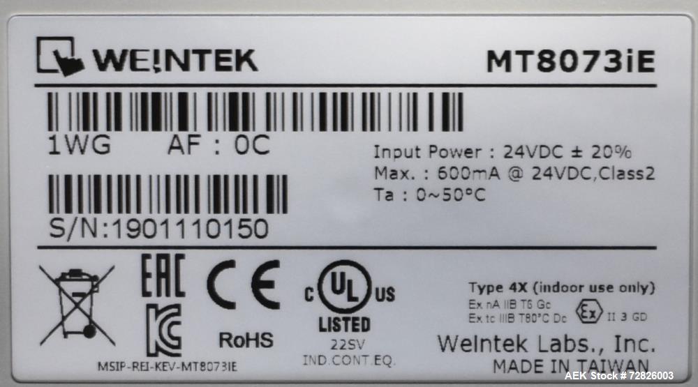 Unused- Endflex (Paxiom) Small Footprint Vertical Cartoner, Model BOXXER KARTNR. Capable of speeds up to 60 CPM (depending o...