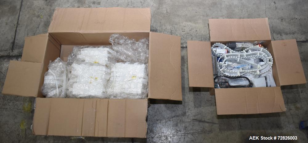 Unused- Endflex (Paxiom) Small Footprint Vertical Cartoner, Model BOXXER KARTNR. Capable of speeds up to 60 CPM (depending on application). Size range: 1" (25mm) to 4.5" (114mm) length x 1" (25mm) to...