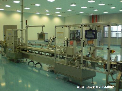Used-Siebler CV 1/060 Vertical Cartoner with manu