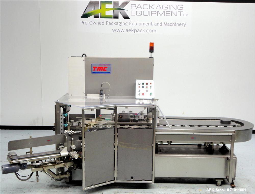 Used Tisma Semi Automatic Vertical Cartoner, Model TC-50E