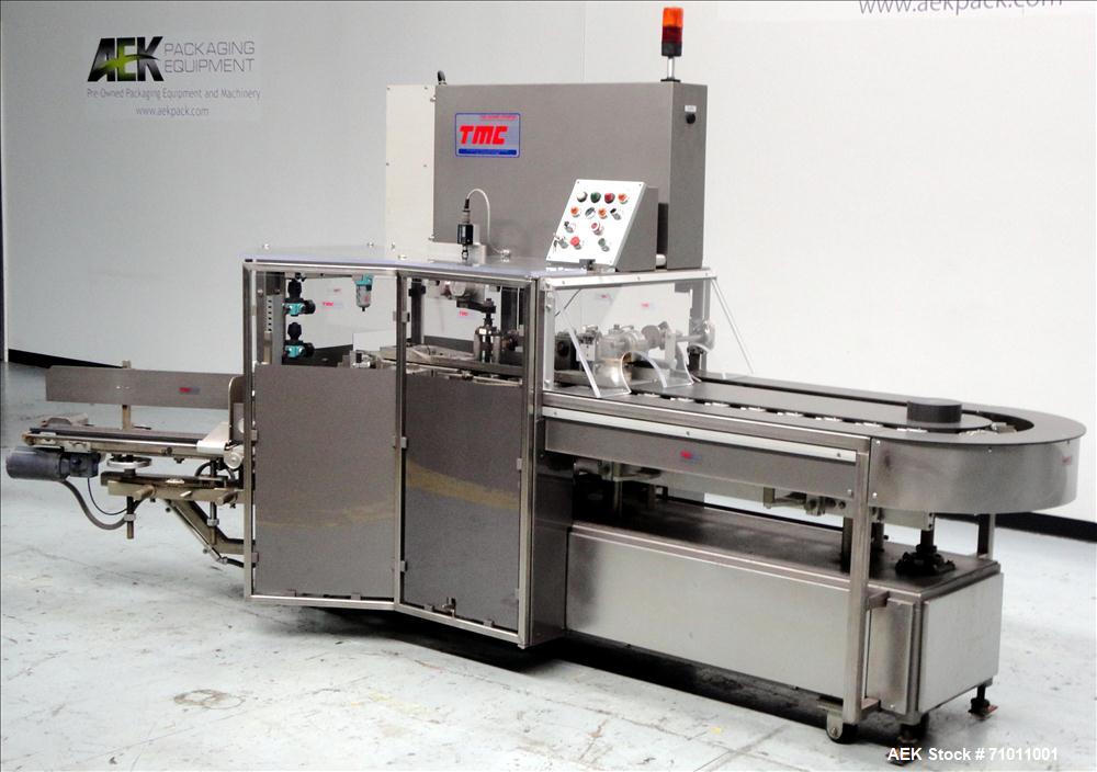Used Tisma Semi Automatic Vertical Cartoner, Model TC-50E