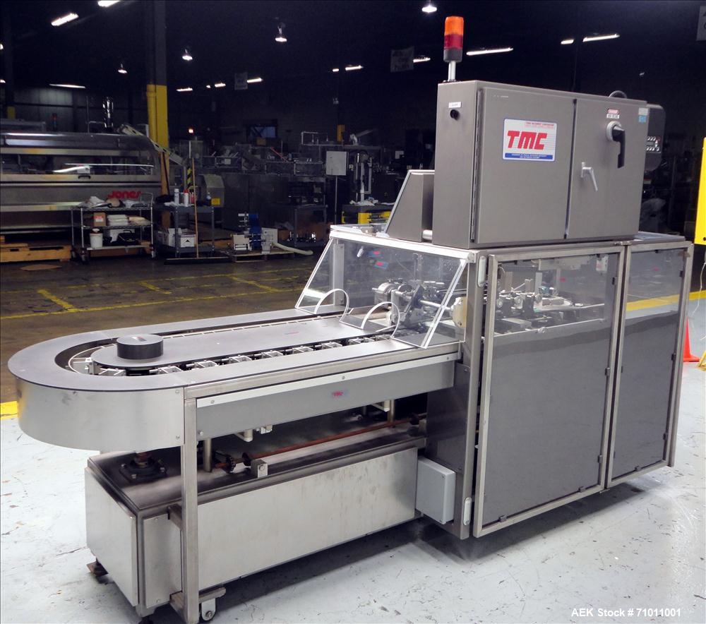 Used Tisma Semi Automatic Vertical Cartoner, Model TC-50E