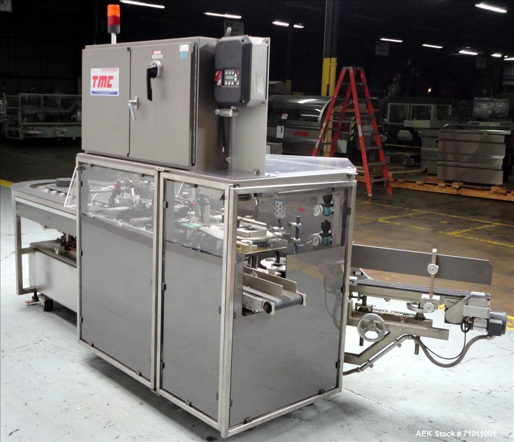 Used Tisma Semi Automatic Vertical Cartoner, Model TC-50E